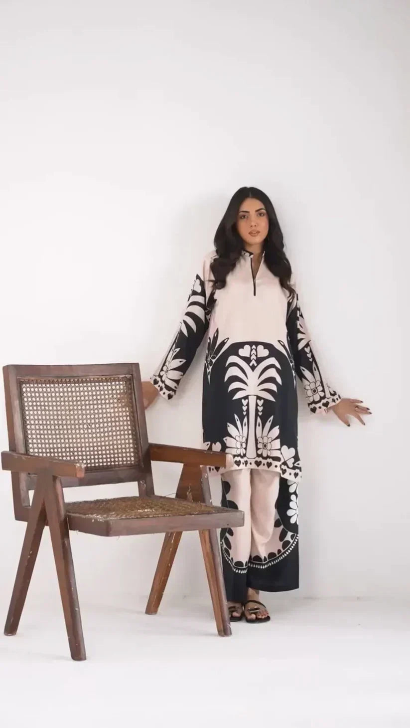 Palm 2 pc suit