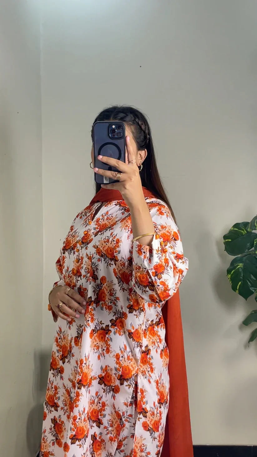 WHITE BLOOM 2 PC
