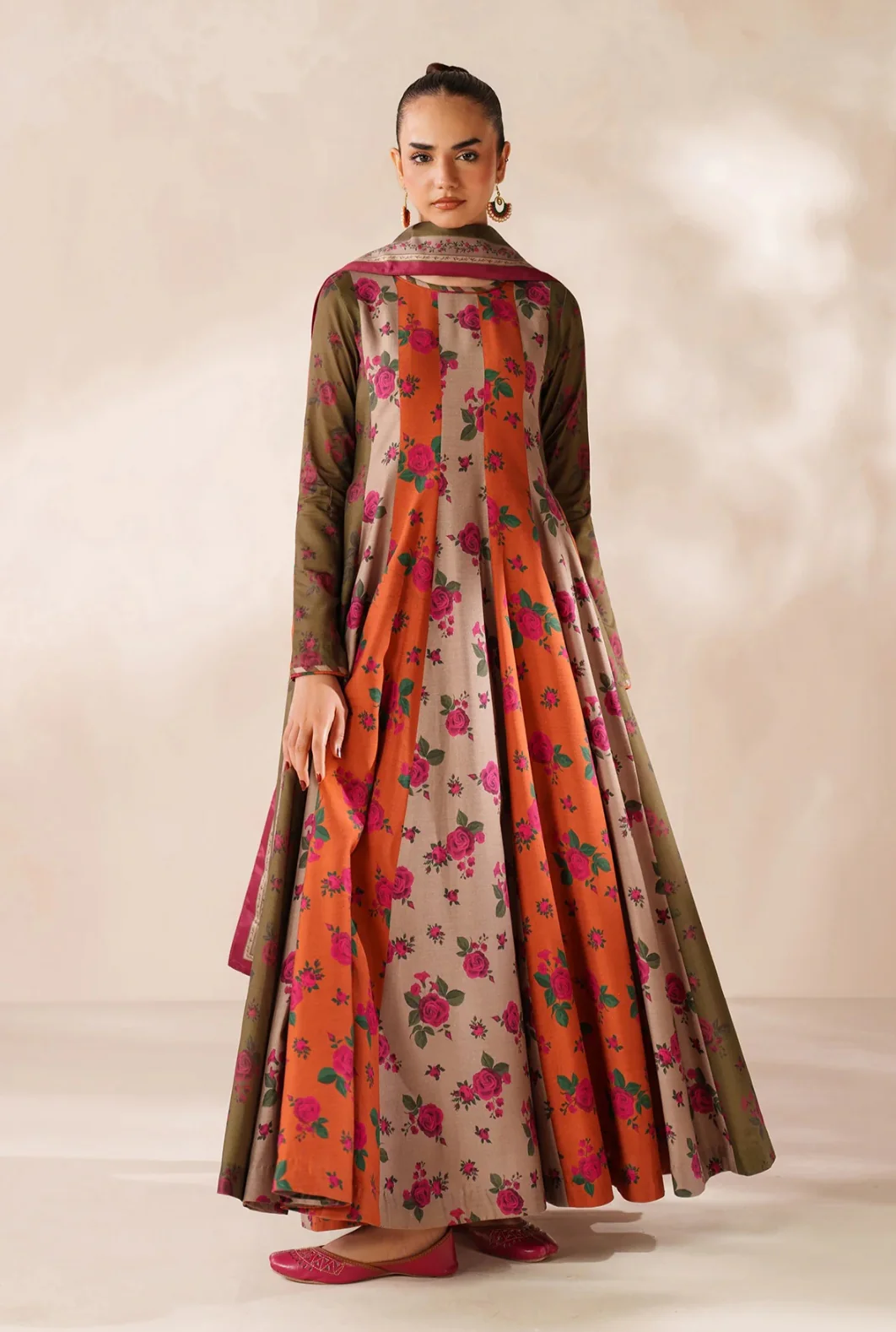 Sunset Frock 3Pc Suit