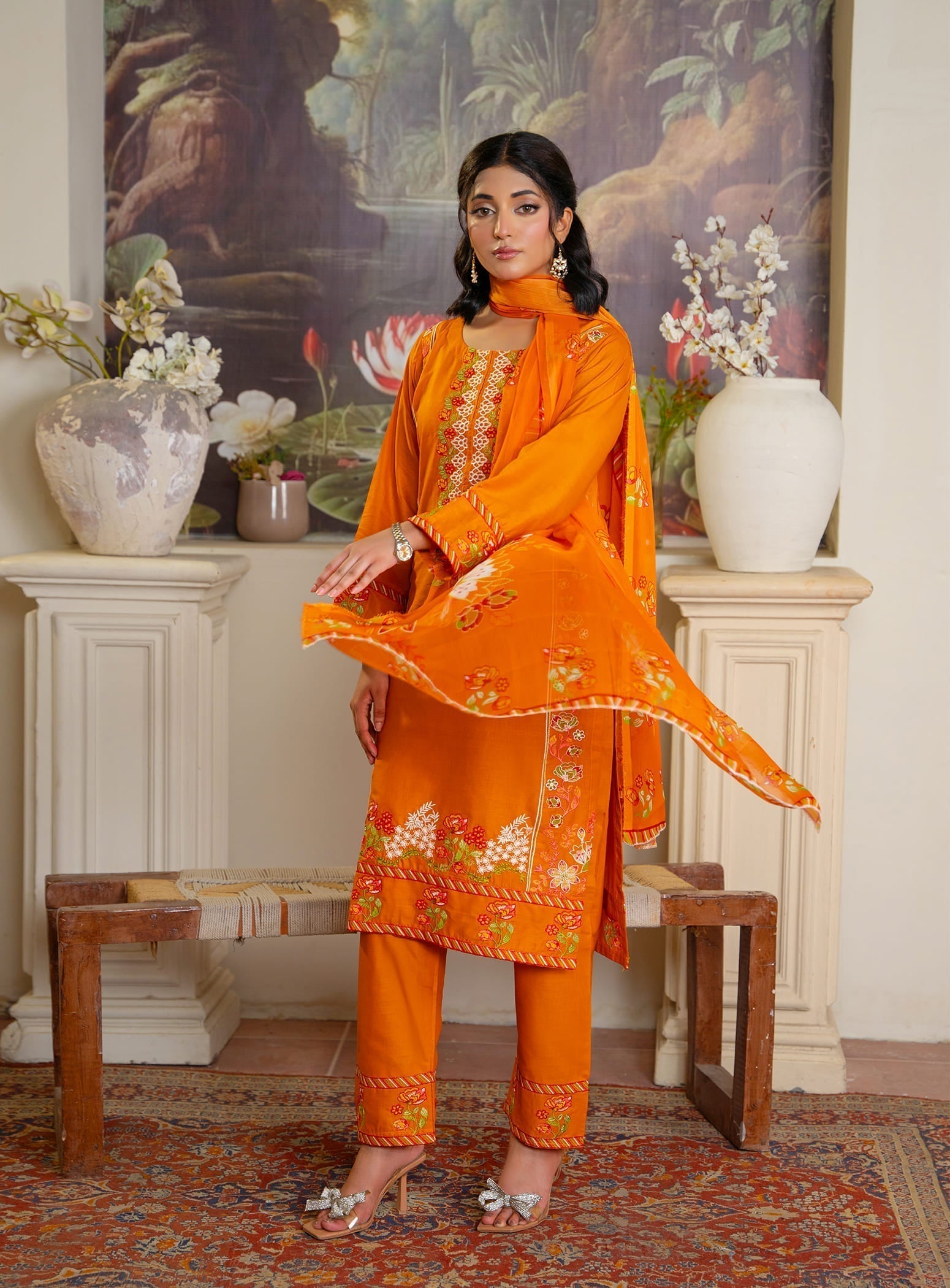 Mustard Elegance 3pcs