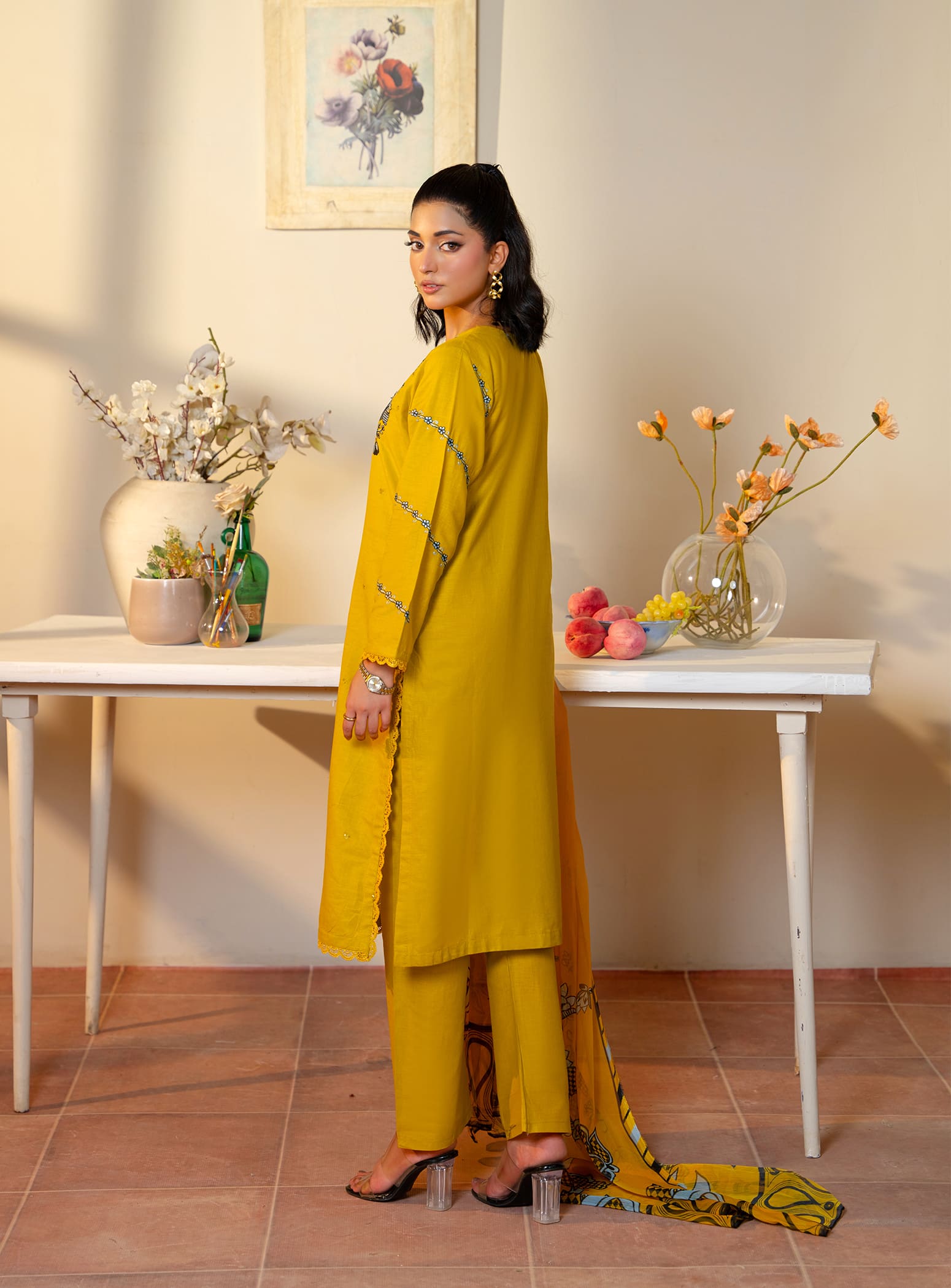 Yellow Kurta Set